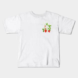 strawberry painting Kids T-Shirt